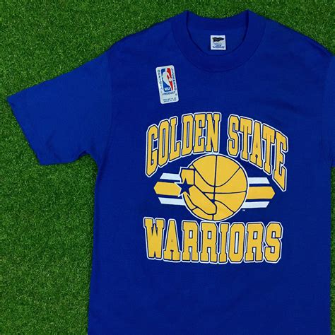 Vintage Golden State Warriors NBA 1980s 80s T Shirt Trench San ...