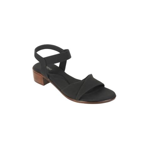 Buy Mochi Women Black Casual Sandals Online | SKU: 33-1068-11-36 ...