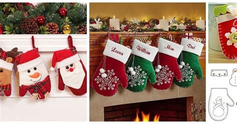 Fácil manera de cómo hacer guantes navideños en foami y fieltro ...