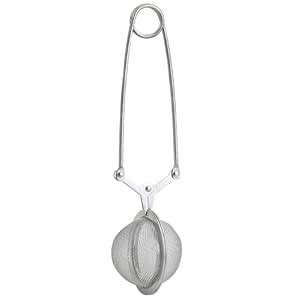 HIC Long Handle Loose Leaf Snap Tea Infuser, 18/8 Stainless Steel Mesh ...