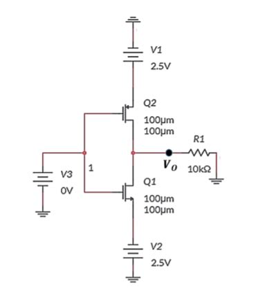 Image result for PMOS Multisim