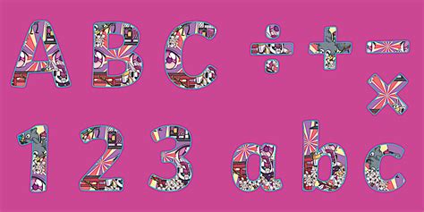 "ANIME-zing" Class Bulletin Board Letters & Numbers