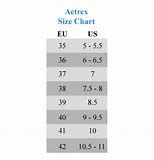 Image result for aetrex size chart