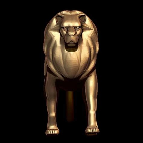 Premium Lion 3D Model STL & 3DM Files for 3D Printing