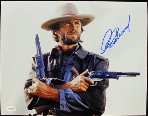 Lot Detail - Clint Eastwood Signed 11" x 14" Color Western Photograph (JSA)