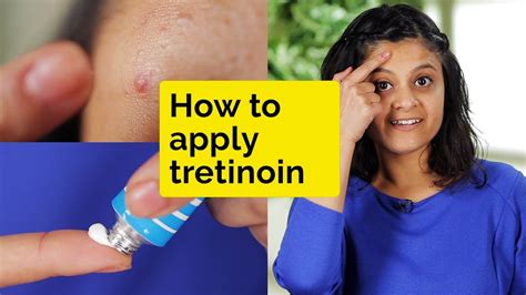 How to Apply Tretinoin, According to Dermatologists Vector Art