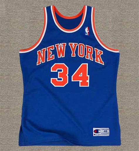 CHARLES OAKLEY New York Knicks 1993 Throwback NBA Basketball Jersey ...