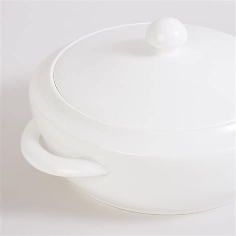 Buy Rhodes Bone China Donga with Lid from Home Centre at just INR 1199.0