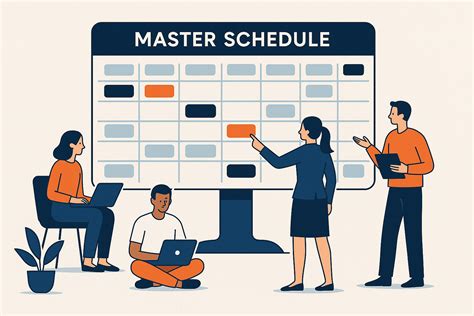 Why you need a master schedule for your projects
