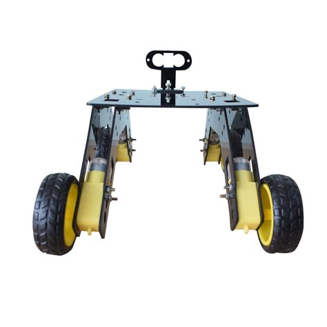 Buy 4 Wheel Tank DIY Robot Chassis Kit at HNHcart.com