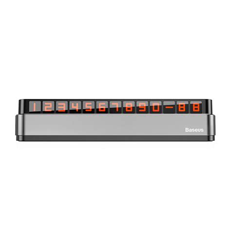 Baseus Moonlight Box Series Temporary Parking Number Plate – Baseus ...