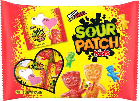 Amazon.com : SOUR PATCH KIDS Soft & Chewy Valentines Day Candy, 22 ...