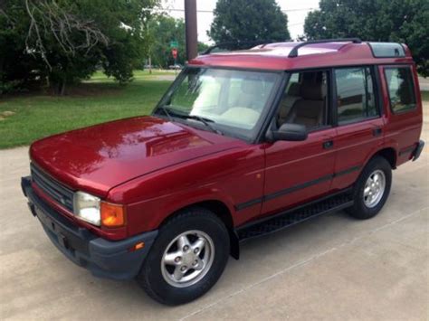 Find used 1997 Land Rover Discovery 2 owner! low mileage! Very Hard To ...