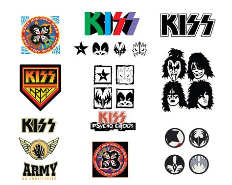KISS SVG Png Eps und Ai Formate Fertig zur Verwendung für - Etsy Österreich