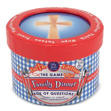 Buy Melissa & Doug Family Dinner Box of Questions - Faith Edition ...