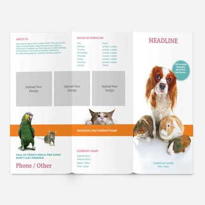 Animals & Pet Care Brochures Templates & Designs | Vistaprint
