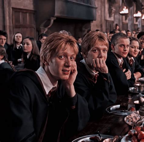 Fred and George Weasley 🧑🏻‍🦰🧡🧑🏻‍🦰