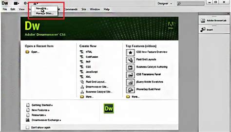 How to Create a Website Using Dreamweaver 的图像结果