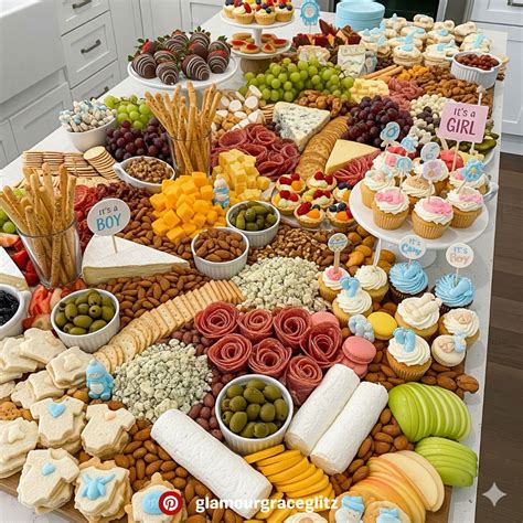 Grazing Table Ideas Baby Shower DIY