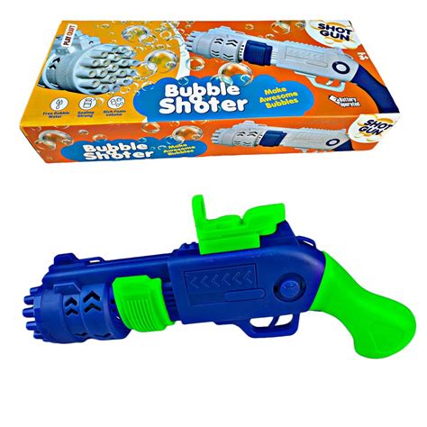 Buy Ruhani Electronic Bubble Shooter Toy Gun & Bubble Liquid Bottles ...