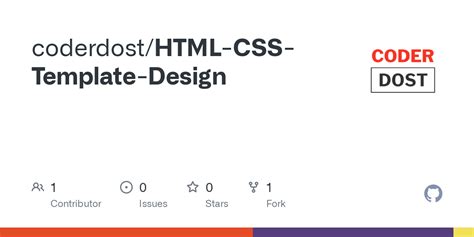 GitHub - coderdost/HTML-CSS-Template-Design