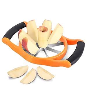 Newness Apple Slicer Corer, 8-Slice [Large Size] Premium Apple Slicer ...