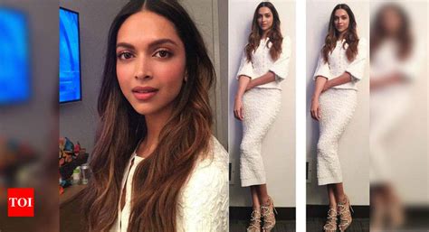Deepika Padukone rocks Hollywood with the monochrome trend - Times of India