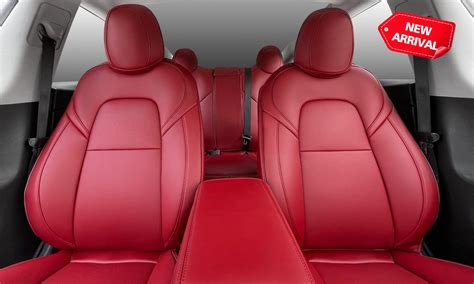 TAPTES® Red Seat Covers for Tesla Model 3, Red Seat Protectors for Tesla Model 3 – TAPTES -1000 ...