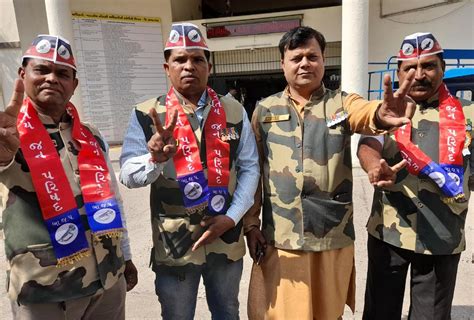 ગુજરાત અર્ધ લશ્કર સંગઠનના જવાન ચૂંટણી મેદાનમાં | chitralekha