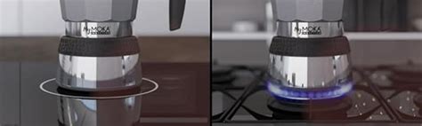 Pedrini MyMoka Induction Coffee Maker | 3 Cup (135 ml) | Italian ...