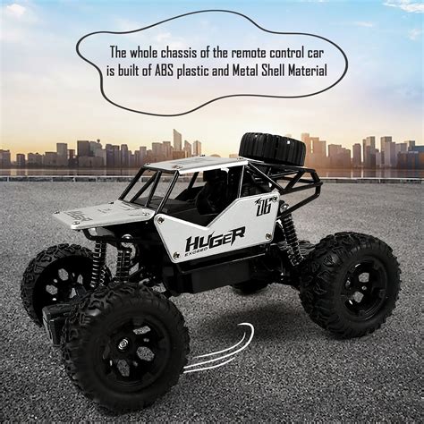 Rock Crawler Monster RC Truck All Terrain Stunt Racing Car Rechargeabl ...