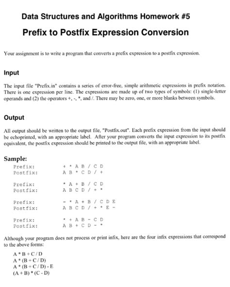 Image result for Postfix and Prefix Par Mathquestion PDF