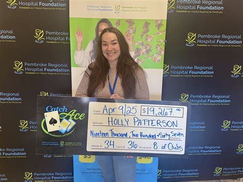 Week 34 Winner Announcement - Pembroke Regional Hospital Foundation