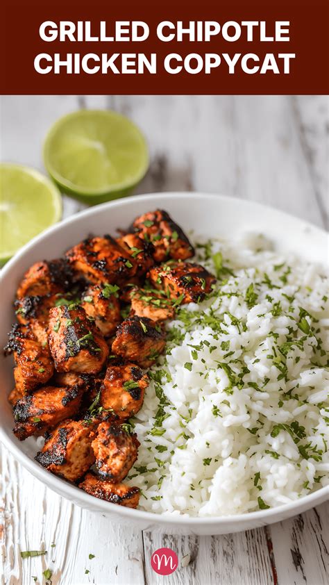 Grilled Chipotle Chicken Copycat