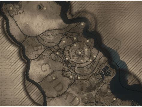 刺客信条幻景地图收集标注-鸟瞰点收集品商人位置地图指引-全收集地图_3DM单机