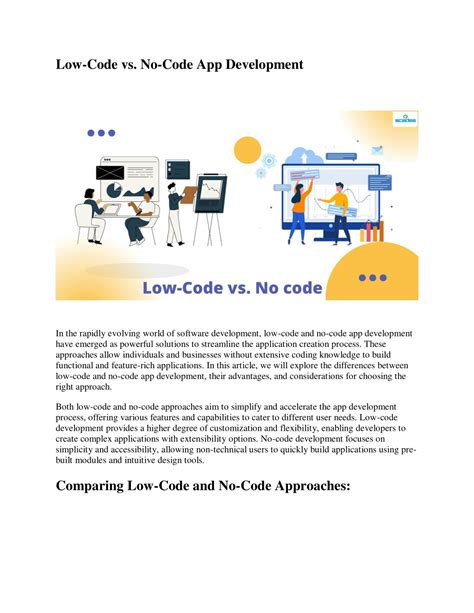 Low-code development platform Low-code Vs No-code 的图像结果