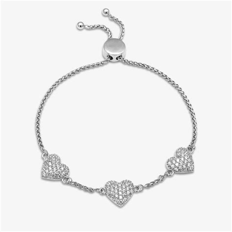 Buy Silver Heart Bracelet – Symbol of Love & Elegance