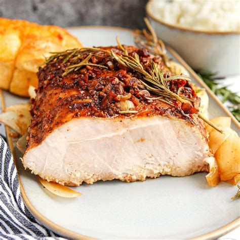 Oven Roasted Pork Loin Balsamic Cream Sauce Maggiano's at Tahlia Loyau blog