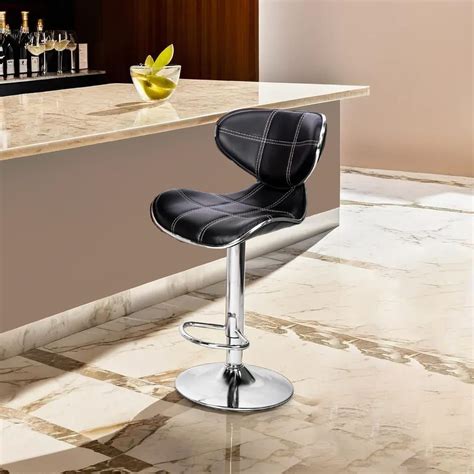 Da URBAN® Valure Height Adjustable & Revolving Bar Stool/Kitchen Chair ...