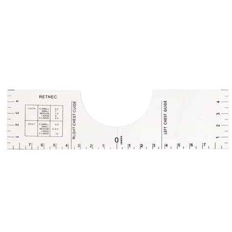 Anjetan T-Shirt Alignment Tool Acrylic Professional Portable T-Shirt ...