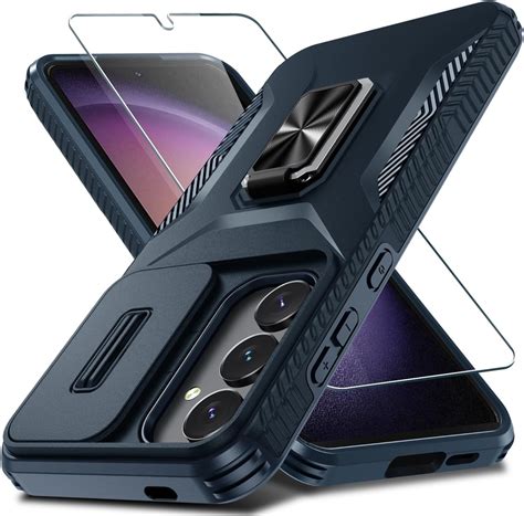 Amazon.com: for Samsung Galaxy S25 Plus Case with Slide Camera Cover HD ...