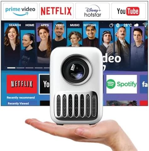 Anker NEBULA Apollo, Wi-Fi Mini Projector, 200 ANSI Lumen Portable ...