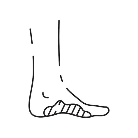 Zamrożona zimna ikona odmrożenie kończyny nogi z płatkiem śniegu symbol ...