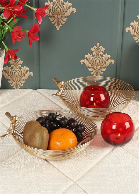Get Bird Tealight Holder / Fruits Platter at ₹ 1256 | LBB Shop