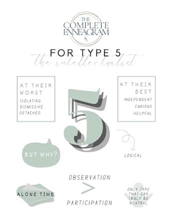 Enneagram Type 5 Workbook: Complete Enneagram Guide for Type 5 (The ...