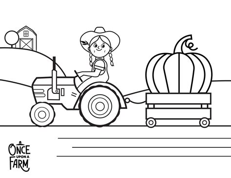 Pumpkin Patch Coloring Pages