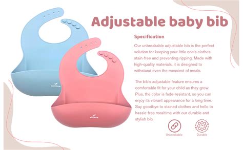 Minimum - Baby Feeding Bibs Set & Meal Set of 5 pcs | Silicone Feeding ...