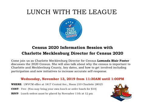 Lunch with the League Welcomes Charlotte Mecklenburg Director for ...