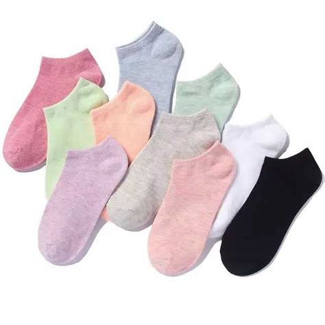 Creature Ankle Length Plain Colourful Socks For Women/Girls-Combo Free ...