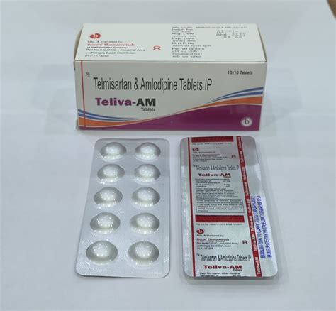 TELIVA -AM Tablets Biocore Pharmaceuticals